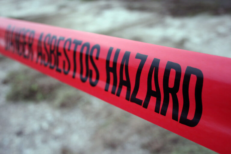 Dangers of asbestos. Why safety should go first.